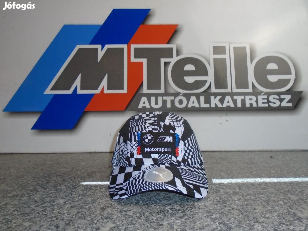 [GYÁRI ÚJ] BMW MOTORSPORT X PUMA - SILDES SAPKA (MÉRET ÁLLÍTÓ PÁNTTAL